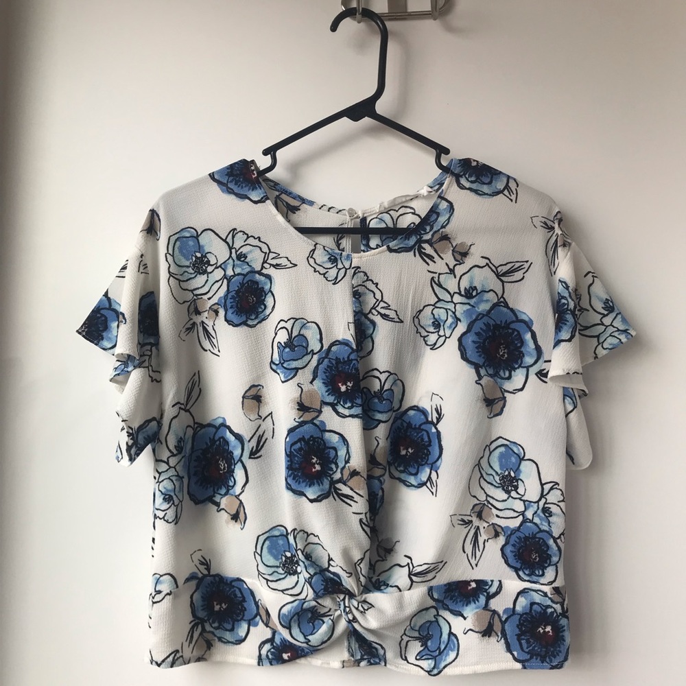 Floral Lush Crop Top